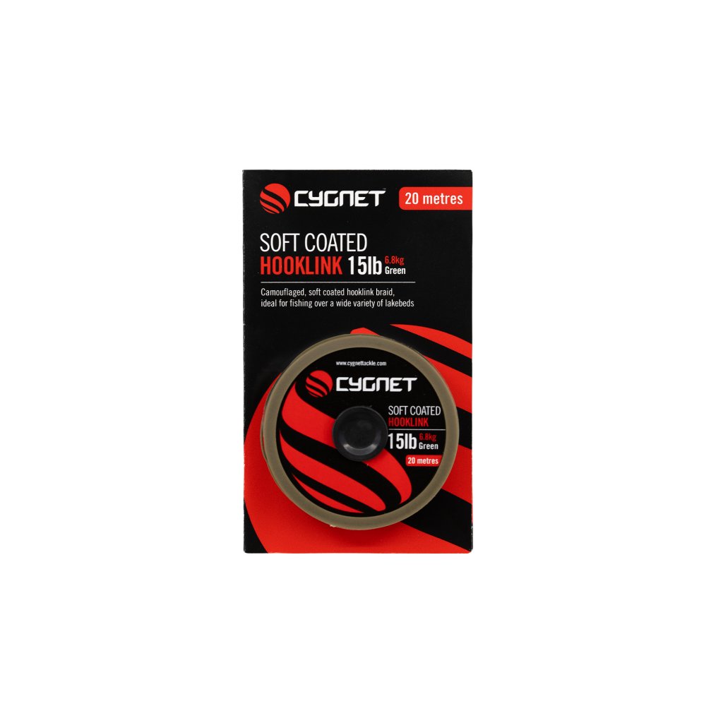 Cygnet Tackle Cygnet Návazcová šňůra - Soft Coated Hooklink 45lb 20