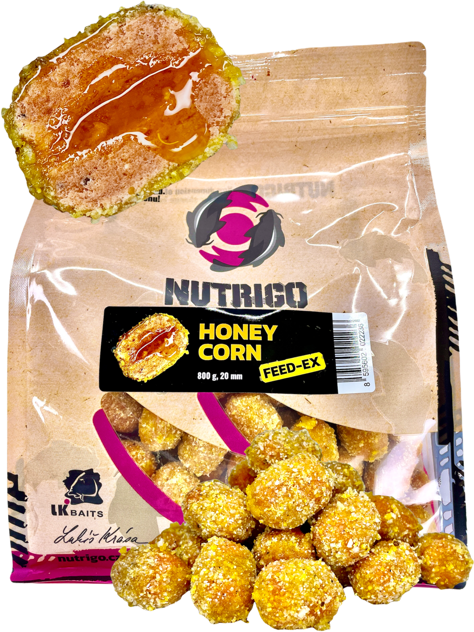 LK Baits Nutrigo FEED-EX Honey Corn 800g
