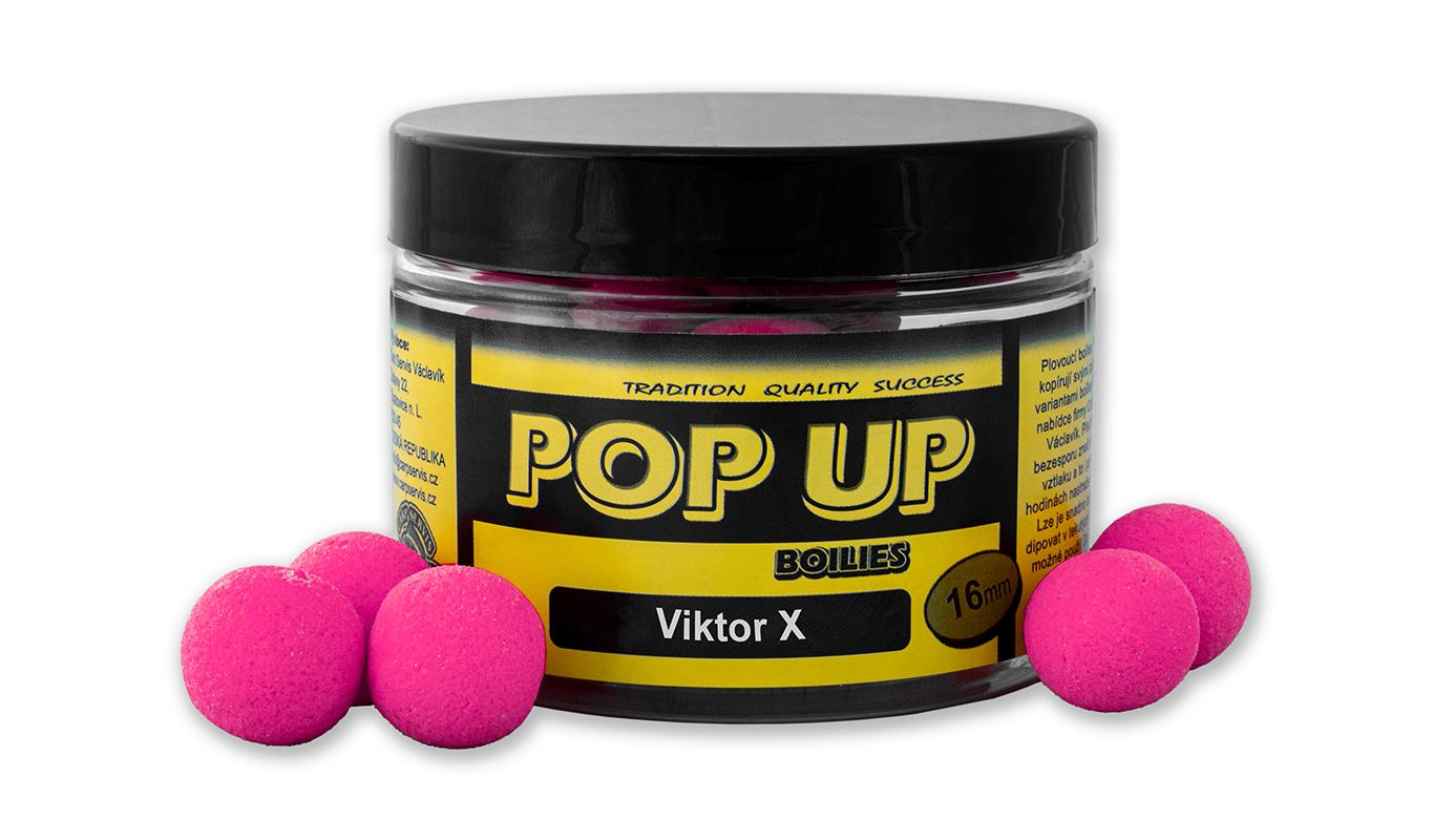 Pop Up - dóza/50 g/16 mm/Viktor X