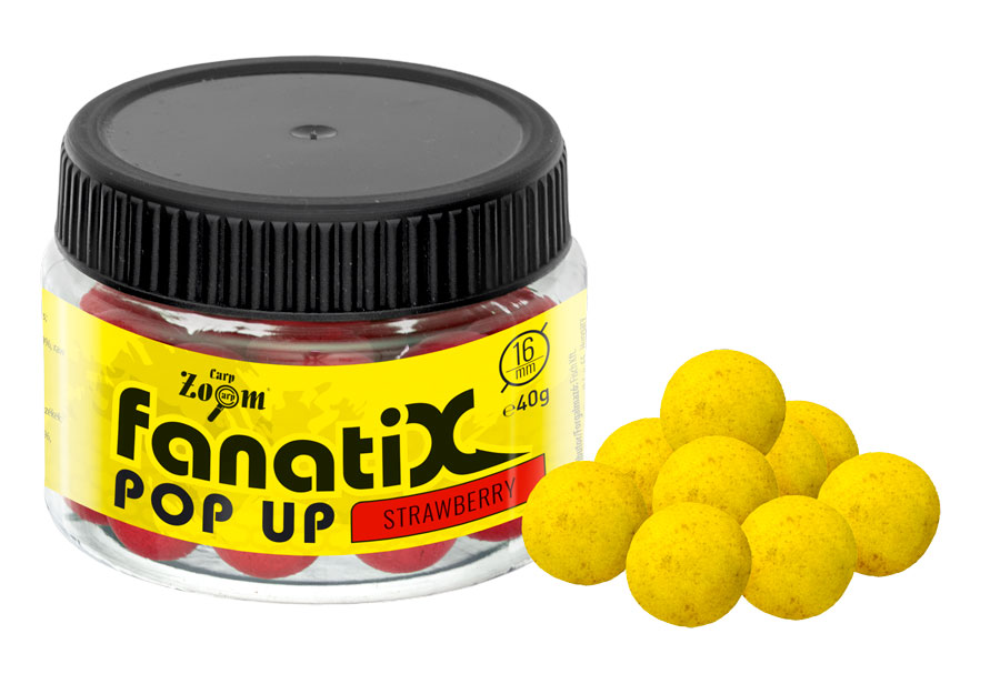 Fanati-X Mini Pop Up Boilies - 40 g/16 mm/Skopex-Tygří ořech