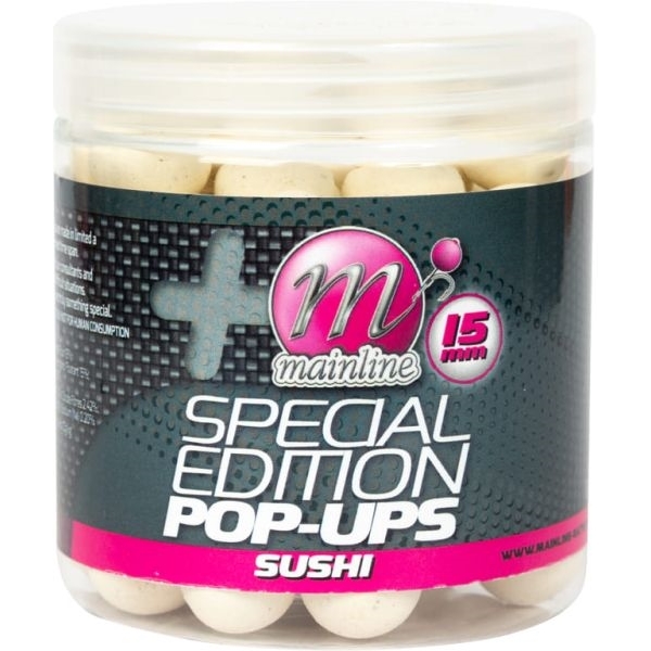 Mainline Boilies Limited Edition PopUps Sushi 15mm